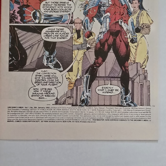 The Uncanny X-Men #284 Vintage comic book Marvel - Picture 9 of 12